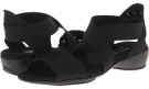 Black Nubuck Munro American Lacy for Women (Size 9)