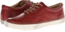 Burnt Red Soft Vintage Leather Frye Greene Deck for Women (Size 9.5)