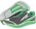 Gunmetal/Classic Green Altra Zero Drop Footwear Torin 1.5 for Women (Size 7.5)