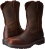 Brown Oiled Rowdy Composite Ariat Rambler Work Pull-On SD Comp Toe for Men (Size 14)