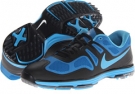 Military Blue/Vivid Blue/Black/White Nike Golf Lunar Ascend for Men (Size 9)