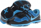 Military Blue/Vivid Blue/Black/White Nike Golf Lunar Ascend for Men (Size 9.5)