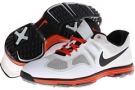 Lt Base Grey/Black/White/Team Orange Nike Golf Lunar Ascend for Men (Size 7.5)