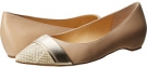 It Beige/Gold Ivanka Trump Carmens for Women (Size 6)