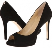 Black Suede Ivanka Trump Maggie for Women (Size 7)