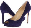 Deep Blue Suede Ivanka Trump Maggie for Women (Size 6.5)