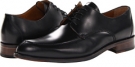 Black Calfskin Johnston & Murphy Hartley Y-Moc Lace-Up for Men (Size 8)