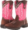 Dark Brown/Pink Durango 10 Stefanie Spielman BCA Boot for Women (Size 9)