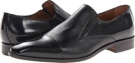 Black Massimo Matteo Deer Lea Cap Toe for Men (Size 8.5)