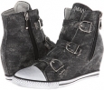 Black Washed Denim Amiana 15-A5265 for Kids (Size 5)