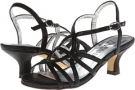 Black Shimmer Metallic Amiana 15-A5270 for Women (Size 5)