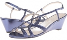 Navy Metallic Caparros Lisette for Women (Size 8.5)