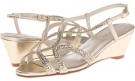 Gold Metallic Caparros Lisette for Women (Size 9.5)