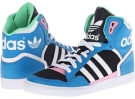 Dark Solar Blue/White/Tropic Bloom/Legend Ink adidas Originals Extraball for Women (Size 5.5)