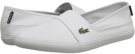White/White Lacoste Marice LCR for Women (Size 6.5)