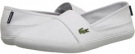 White/White Lacoste Marice LCR for Women (Size 10)