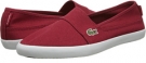 Dark Red/Dark Red Lacoste Marice LCR for Women (Size 9.5)