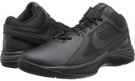 Black/Anthracite/Black Nike The Overplay VIII for Men (Size 10)