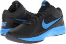 Black/Anthracite/Cool Grey/Photo Blue Nike The Overplay VIII for Men (Size 11.5)