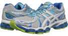 Lightning/White/Turquoise ASICS GEL-Nimbus 16 for Women (Size 5)