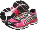 Hot Pink/Green/Black ASICS GEL-Nimbus 16 for Women (Size 13)