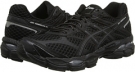 Black/Onyx/Silver ASICS Gel-Cumulus 16 for Women (Size 5)