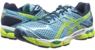 Turquoise/Sharp Green/Navy ASICS Gel-Cumulus 16 for Women (Size 6)