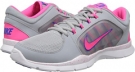 Wolf Grey/Hyper Cobalt/Hyper Pink Nike Flex Trainer 4 for Women (Size 6.5)