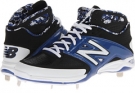 Black/Blue New Balance 4040v2 Mid for Men (Size 9.5)