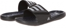 Black/Metallic Silver/Running White adidas Retrossage for Men (Size 14)