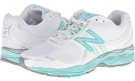 White/Green New Balance WW1765 for Women (Size 6.5)