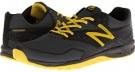 Black/Yellow New Balance MX00 for Men (Size 11.5)