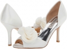 White Satin Badgley Mischka Thora for Women (Size 11)