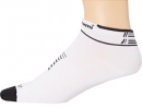 White Pearl Izumi Elite Low Sock for Women (Size 7)