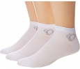 White Pearl Izumi Attack Low Sock 3 Pack for Women (Size 7)