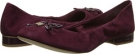 Wine Suede Anne Klein Petrica for Women (Size 7)