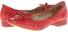 Red Leather Anne Klein Petrica for Women (Size 5.5)