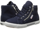 Navy Superga Kids 2224 COTDJ for Kids (Size 12)