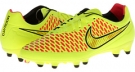 Volt/Black/Hyper Punch/Metallic Gold Coin Nike Magista Orden FG for Men (Size 9.5)