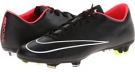 Black/Hyper Punch/Black Nike Mercurial Victory V FG for Men (Size 14)