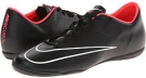 Black/Hyper Punch/Black Nike Mercurial Victory V IC for Men (Size 7)