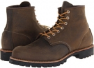 Olive Brown Roughneck Red Wing Heritage 6 Round Toe Lug for Men (Size 9)