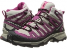 Titanium/Mystic Purple/Hot Pink Salomon X Ultra Mid GTX for Women (Size 7)