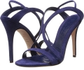 Midnight Blue Alexander McQueen Sexy Sandal 105mm for Women (Size 8)