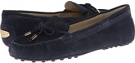 Navy Sport Suede MICHAEL Michael Kors Daisy Moc for Women (Size 5.5)