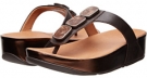 Chocolate Brown FitFlop Pietra II for Women (Size 5)
