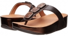 Chocolate Brown FitFlop Pietra II for Women (Size 6)