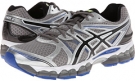 Titanium/Black/Blue ASICS Gel-Evate 2 for Men (Size 8.5)