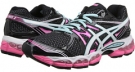 Black/White/Pink ASICS Gel-Evate 2 for Women (Size 5)