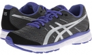 Black/Silver/Blue Iris ASICS GEL-Zaraca 2 for Women (Size 7)